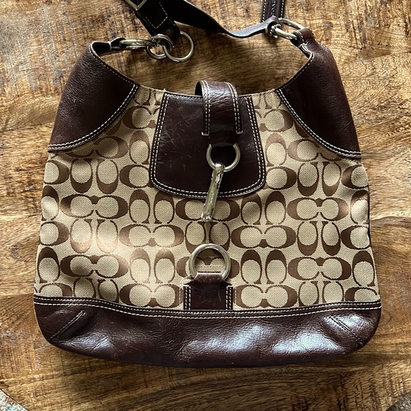 Coach Bags Coach Hobo Vintage Signature Bag Poshmark
